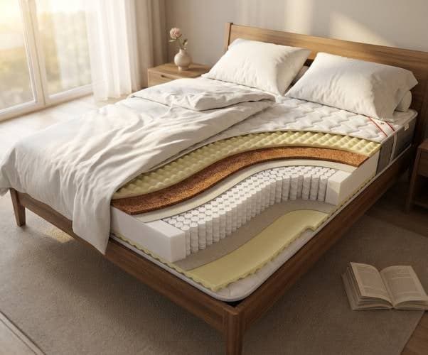 Матрас Виртуоз Sleep Time — Мультипокет 500 Пружин/м² + Мемориформ — фото 2