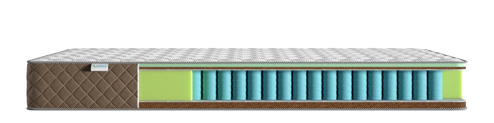 Матрас Lonax Cocos Medium Econom Tfk — фото 4