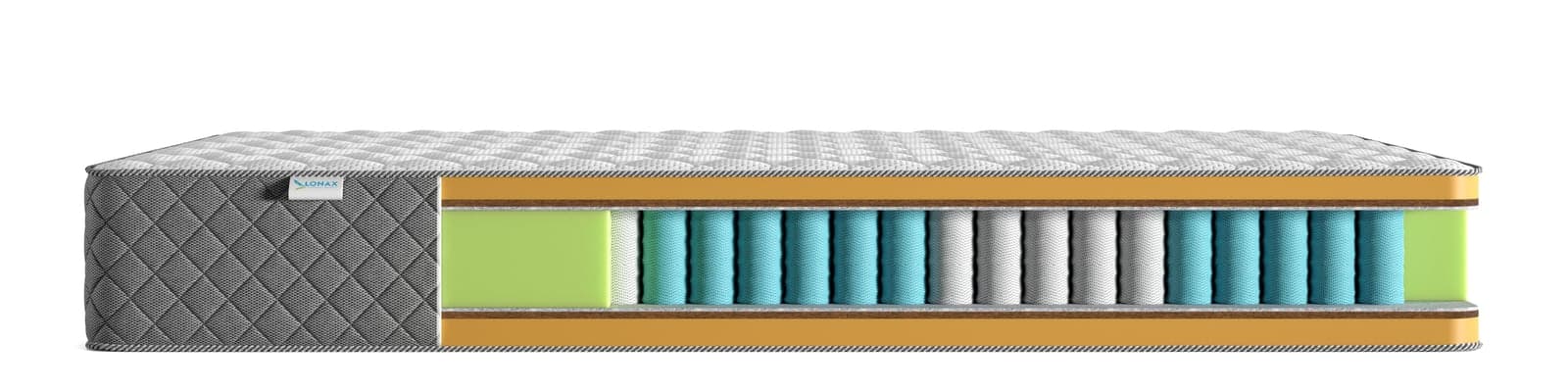 Матрас Lonax Memory Medium Tfk 5 Zone — фото 4