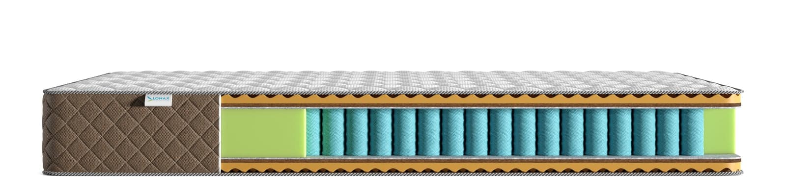 Матрас Lonax Relax Memory Medium Tfk — фото 4