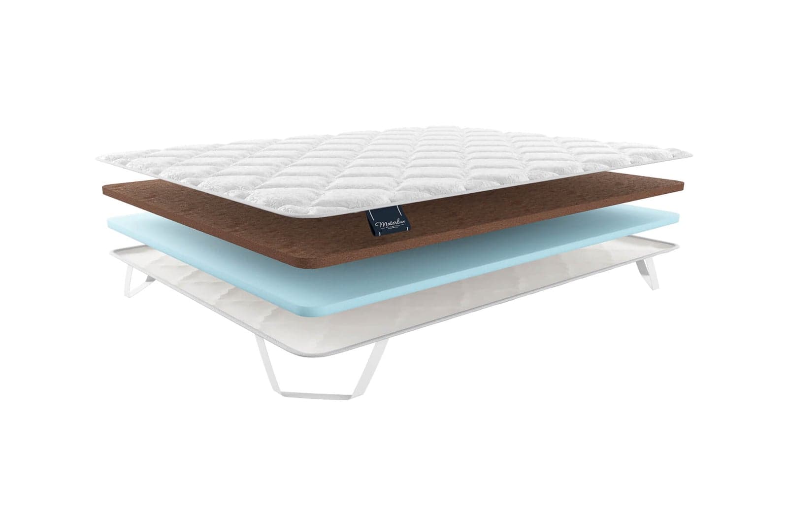 Топпер MaterLux Кокос 3 Natural Foam 3